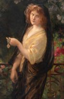 Abel Dominique Boyé - Menina Segurando Medalha