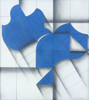 Abelardo Zaluar - Open Form Blue