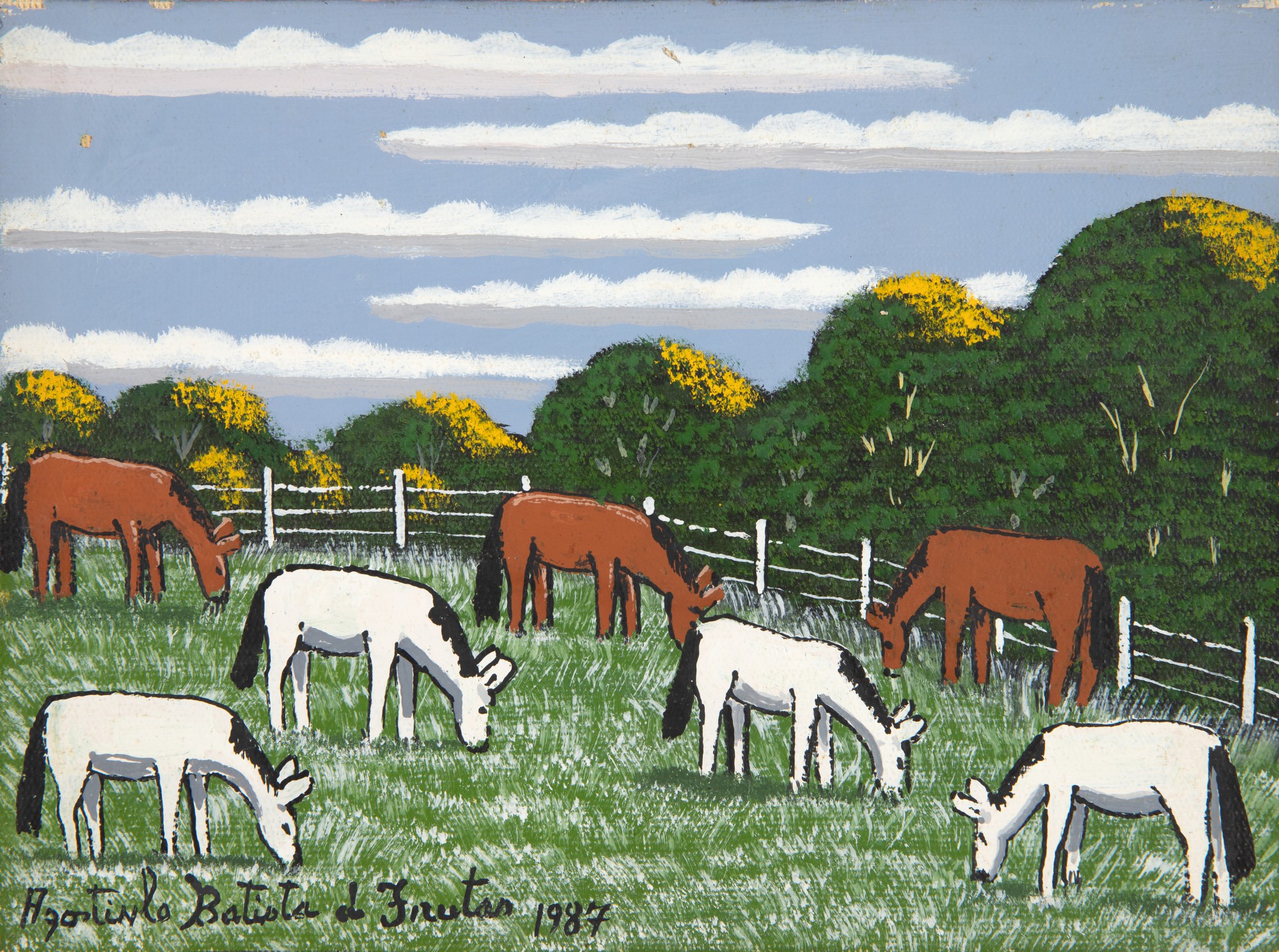 Agostinho Batista de Freitas - Cavalo