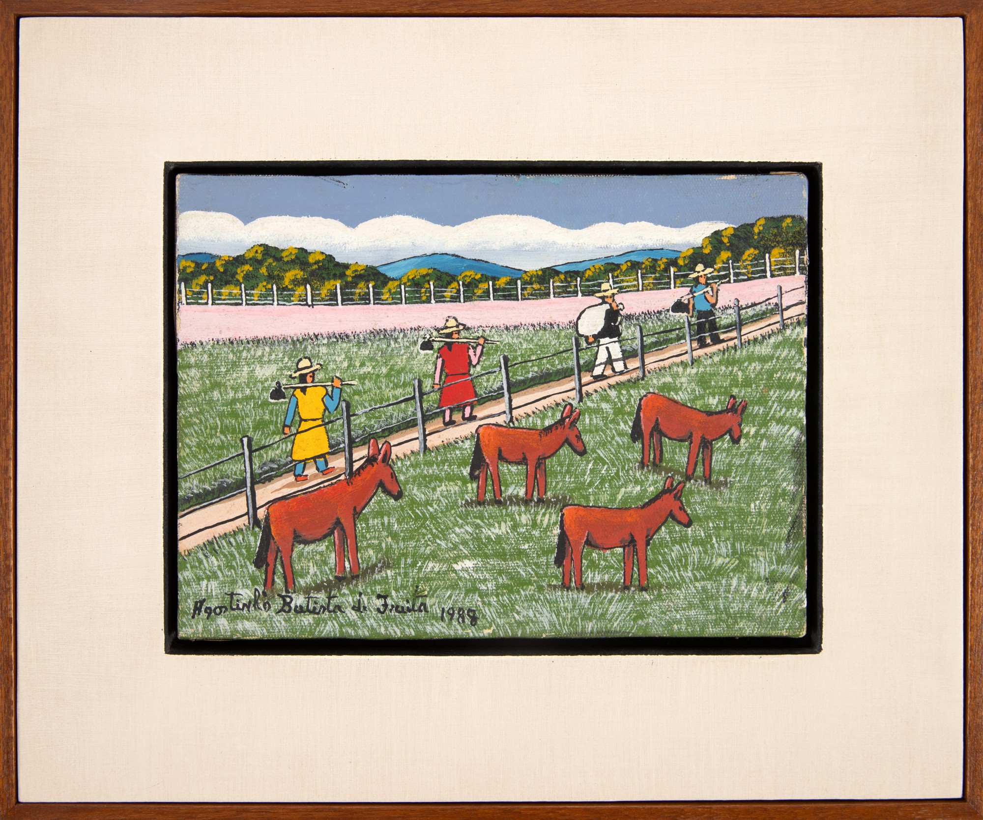 Agostinho Batista de Freitas - Cavalos Marrom