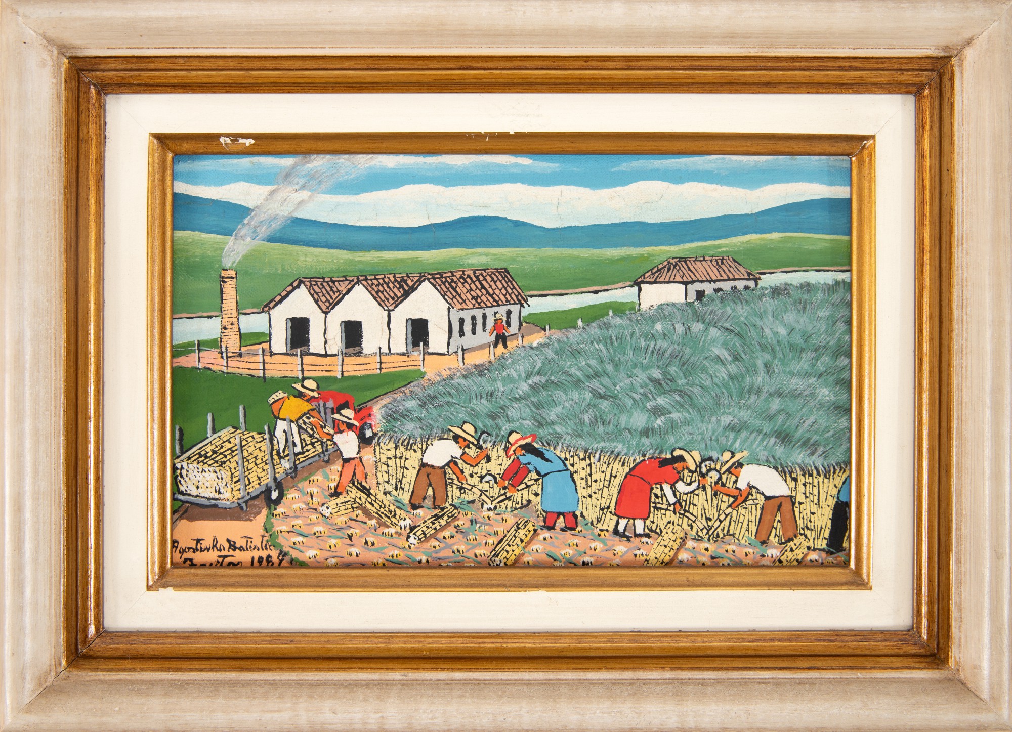 Agostinho Batista de Freitas - Colheita com Usina
