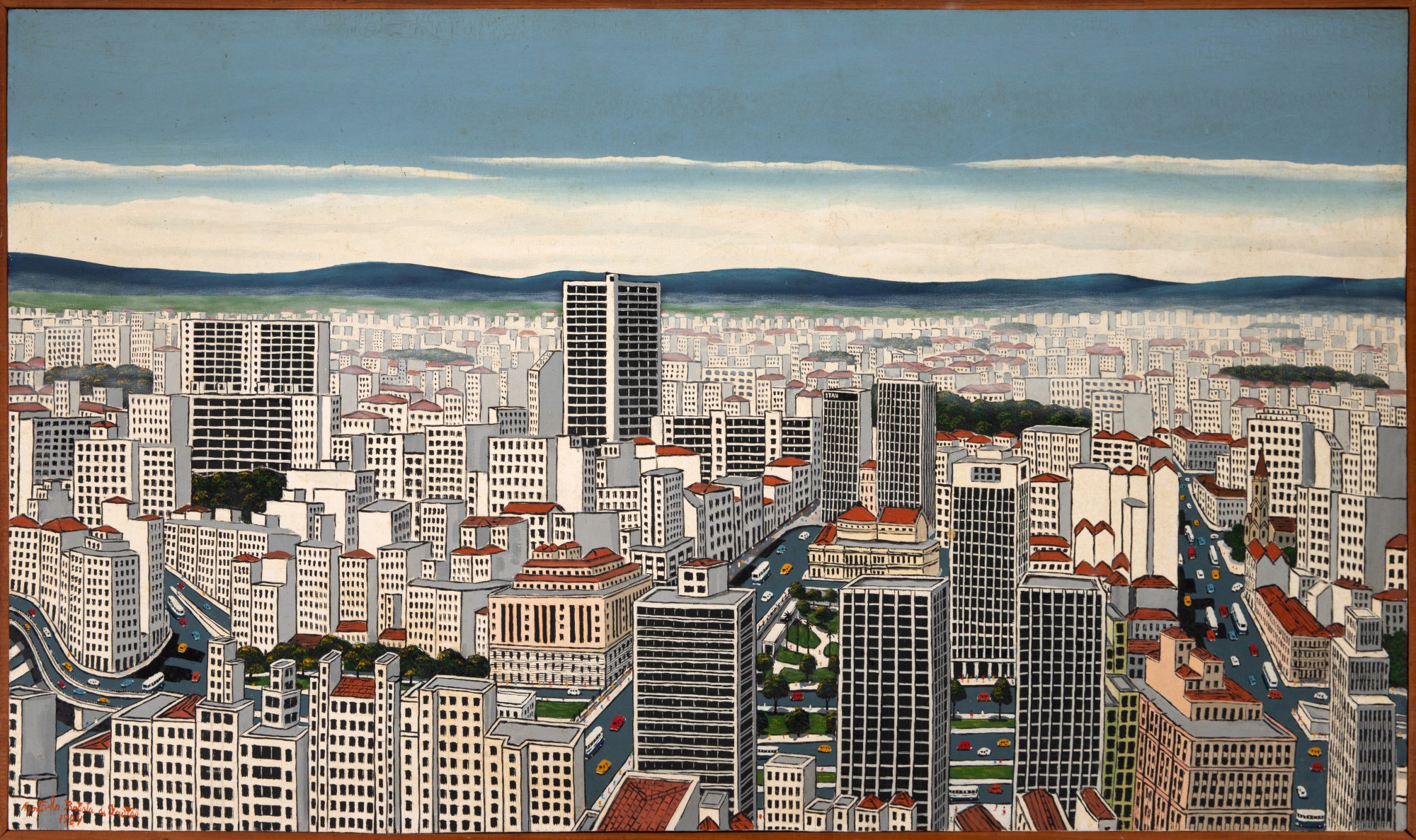 Agostinho Batista de Freitas - Vista da Cidade