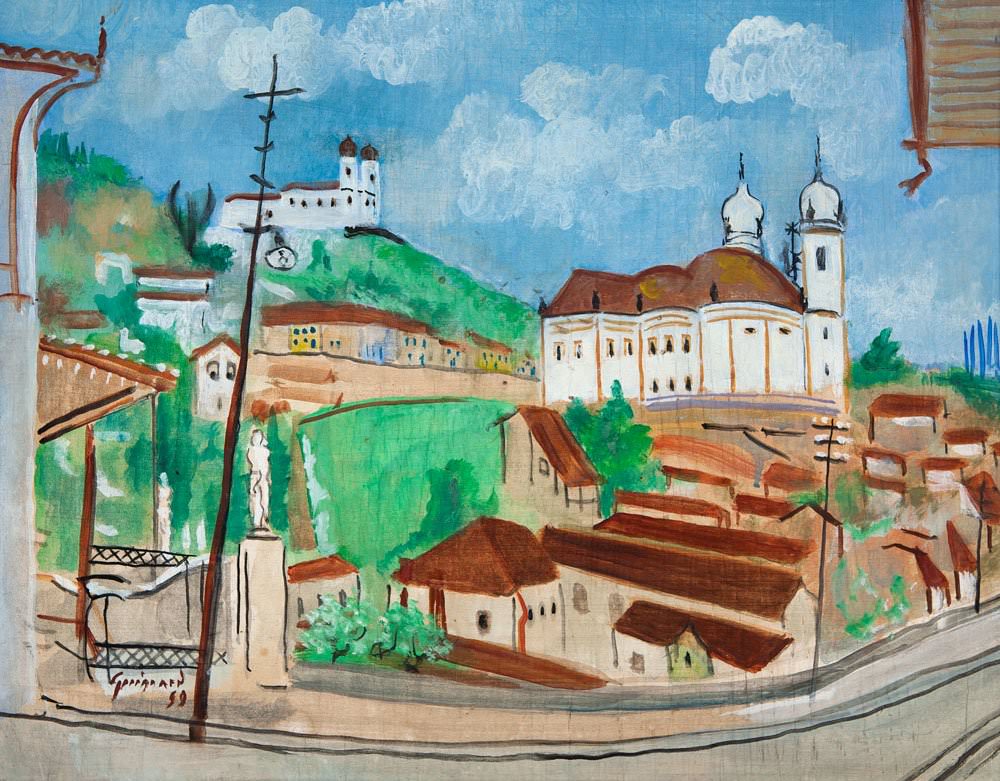 Alberto da Veiga Guignard - Cidade de Ouro Preto