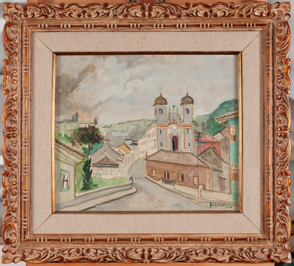Alberto da Veiga Guignard - Paisagem de Ouro Preto