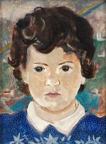 Alberto da Veiga Guignard - Retrato de menina