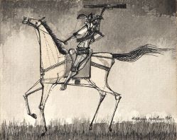 Aldemir Martins - Cangaceiro a Cavalo