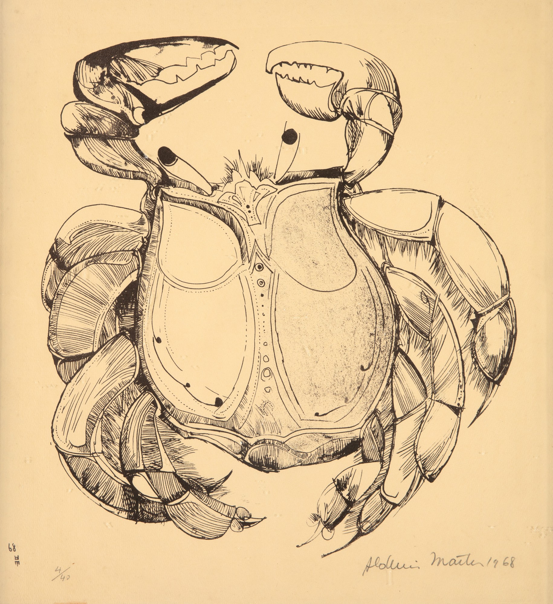 Aldemir Martins - Carangueijo