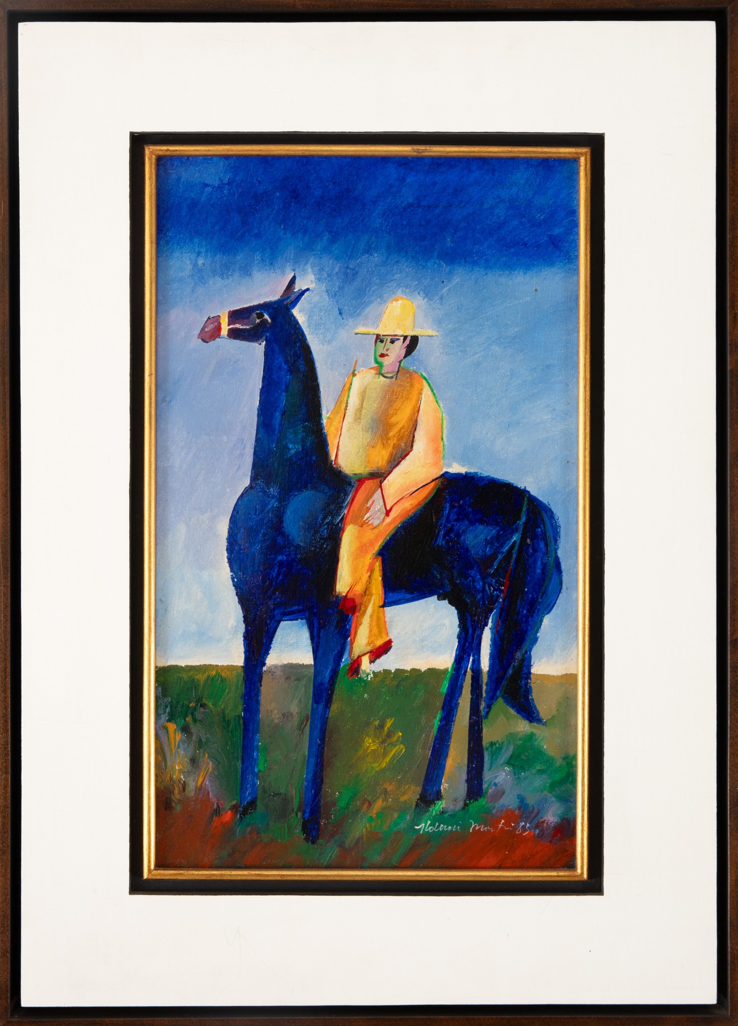 Aldemir Martins - Criança No Cavalo