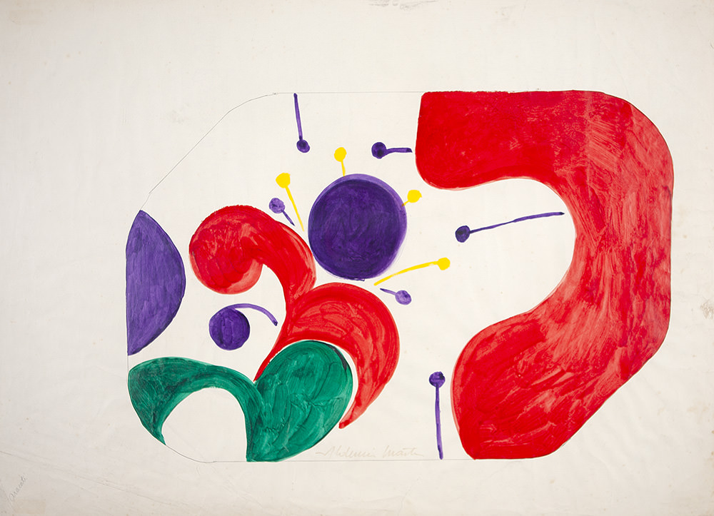 Aldemir Martins - Estilo Calder