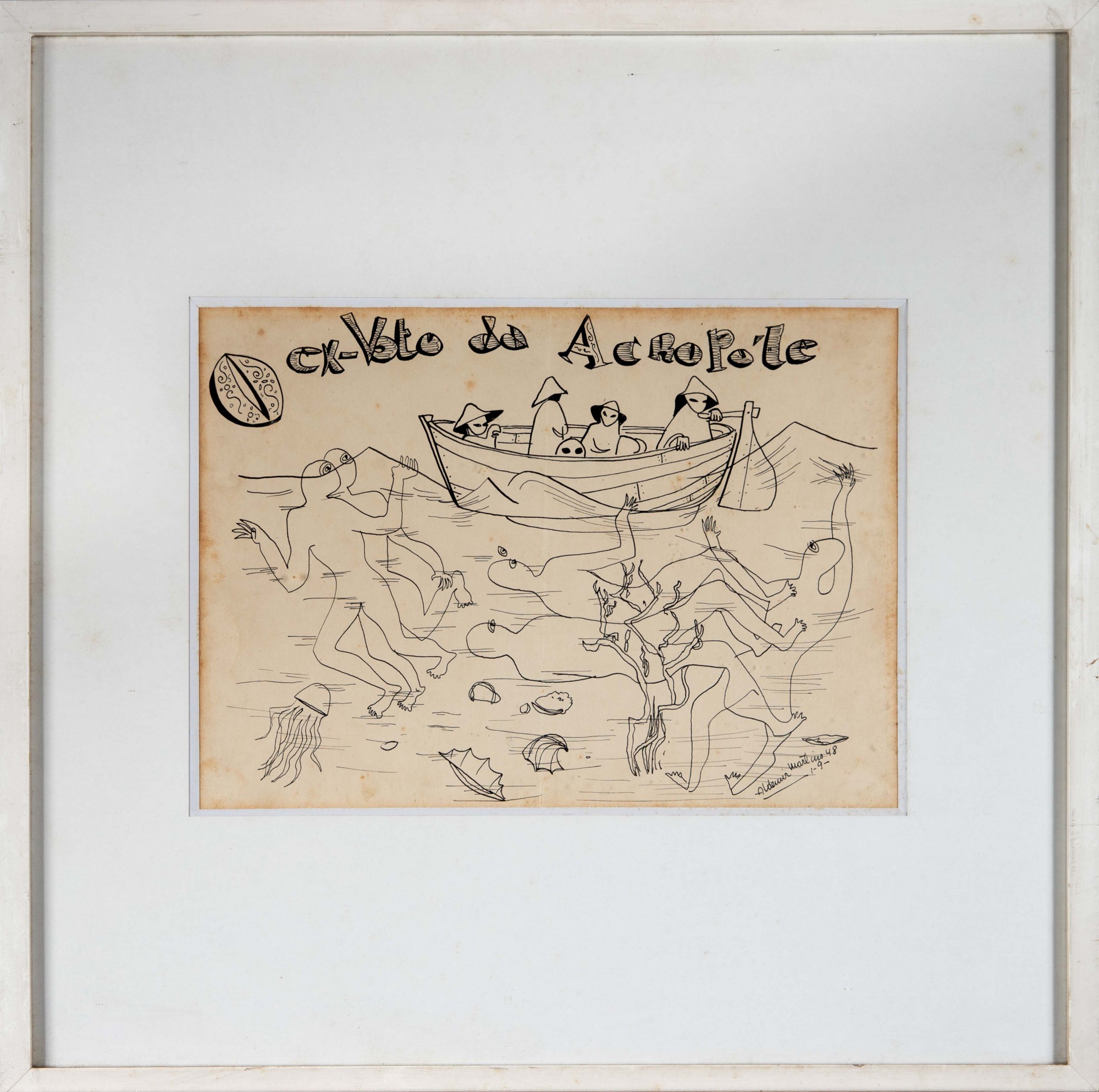 Aldemir Martins - Ex-Voto da Acropóle