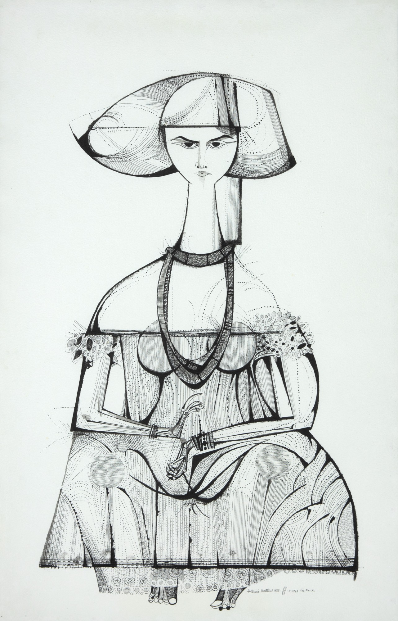 Aldemir Martins - Figura Feminina
