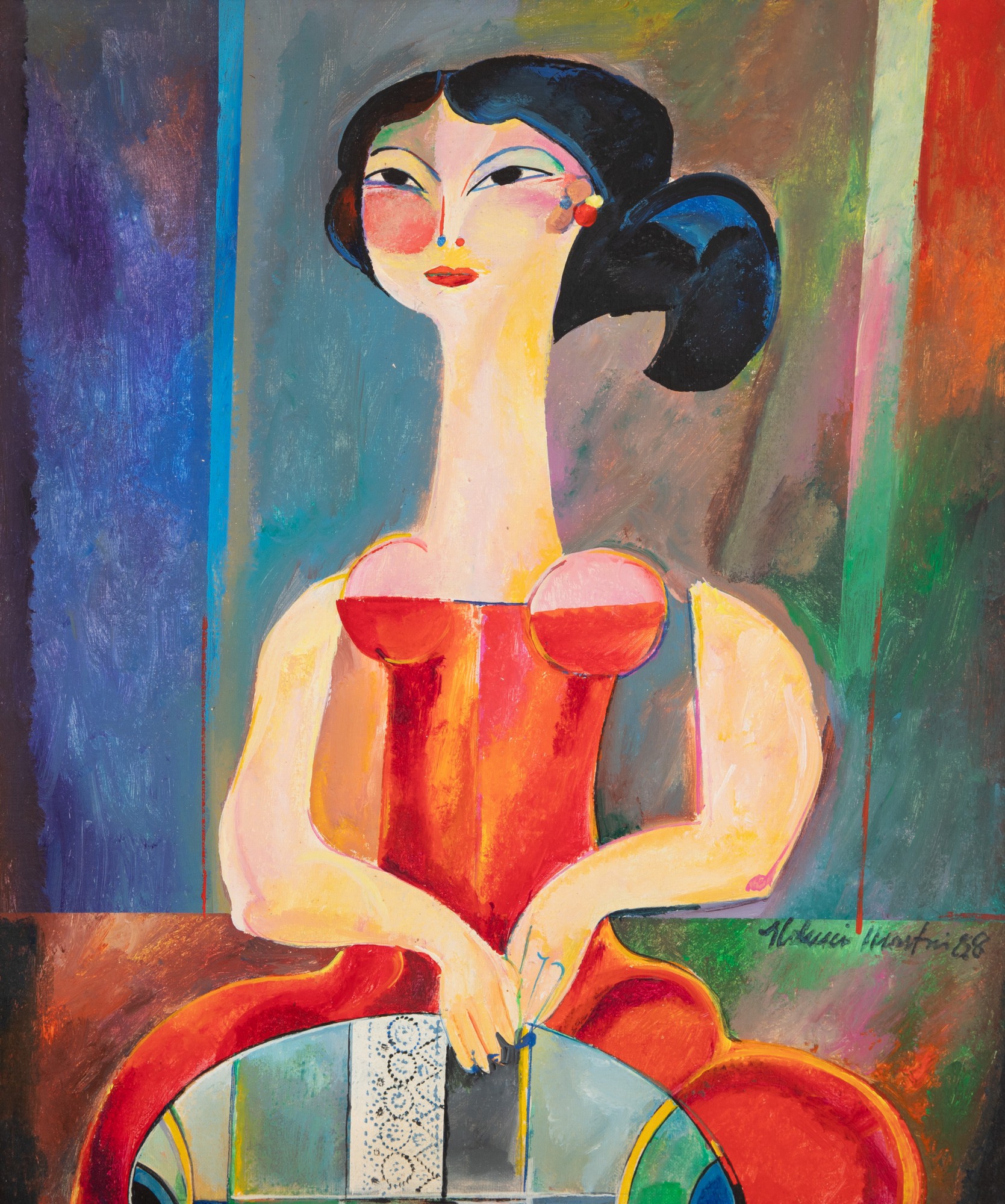 Aldemir Martins - Figura Feminina