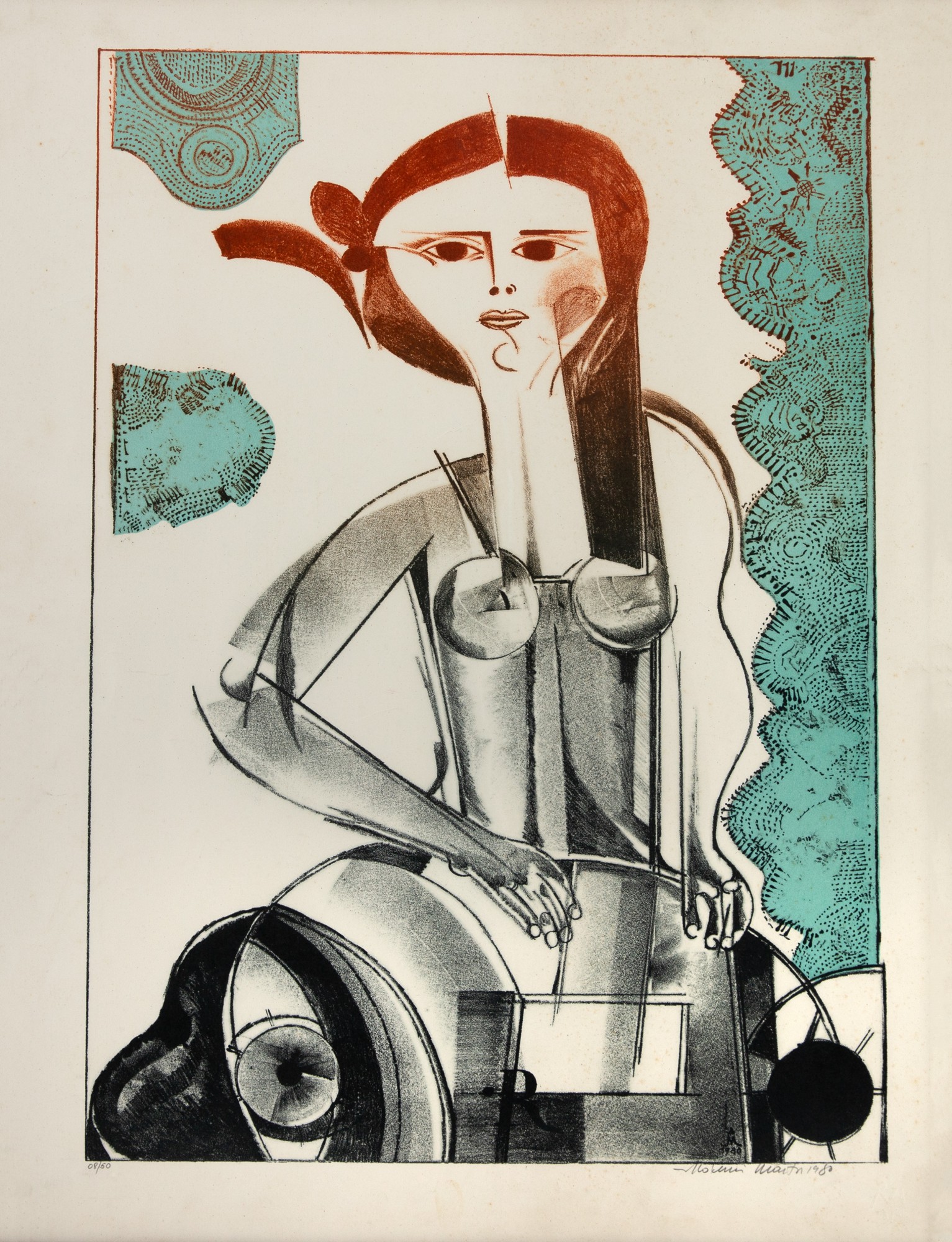 Aldemir Martins - Figura Feminina