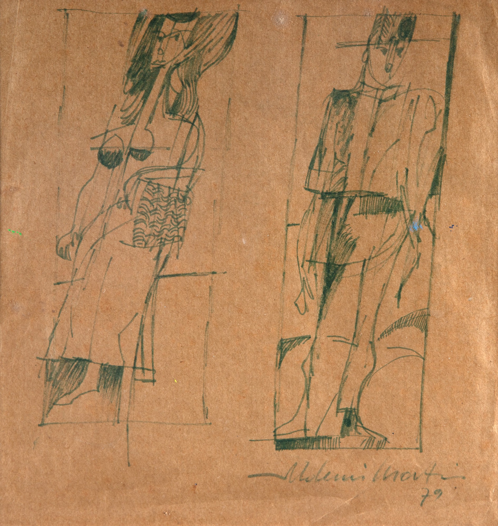Aldemir Martins - Figuras