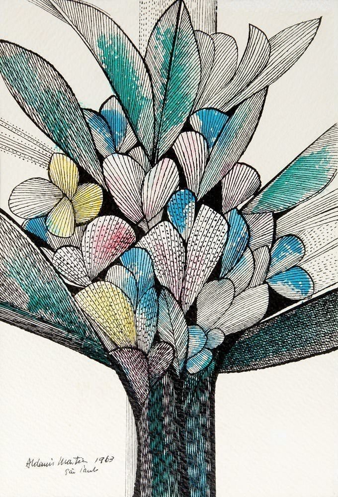 Aldemir Martins - Flor