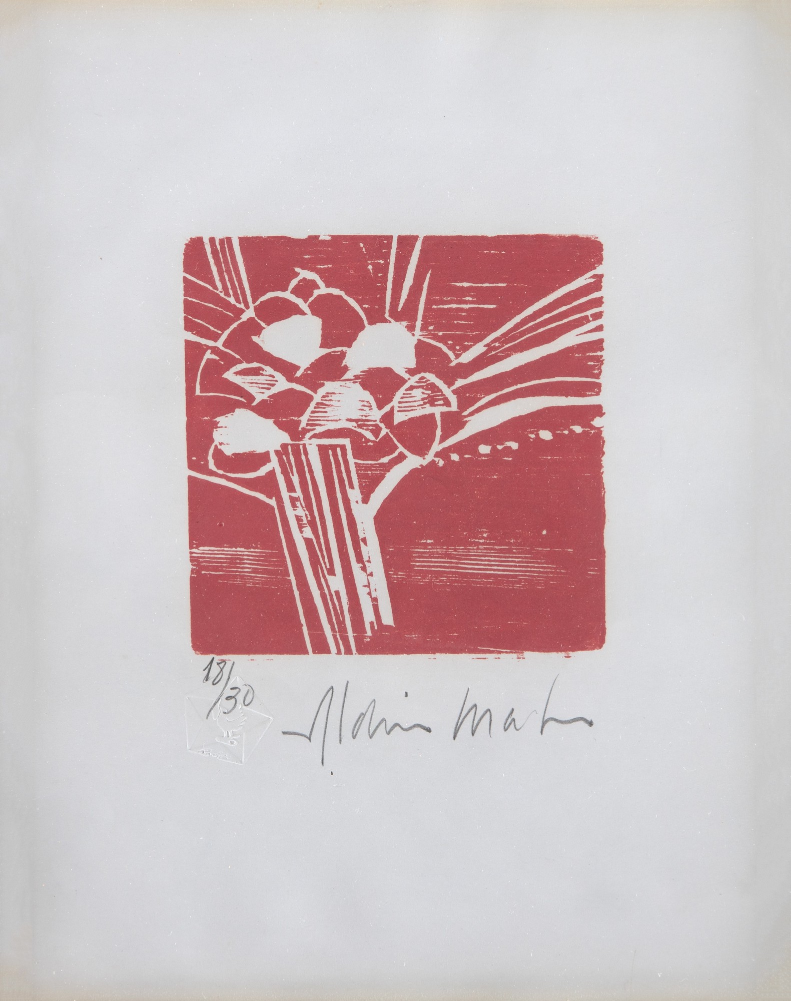 Aldemir Martins - Flor