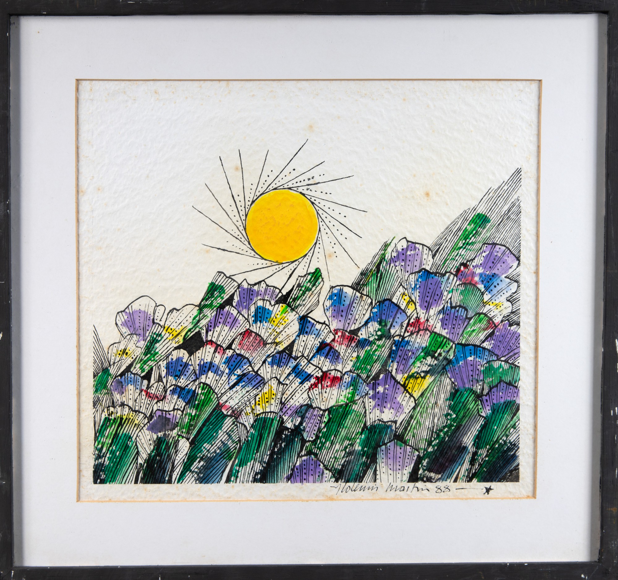 Aldemir Martins - Flores Com Sol