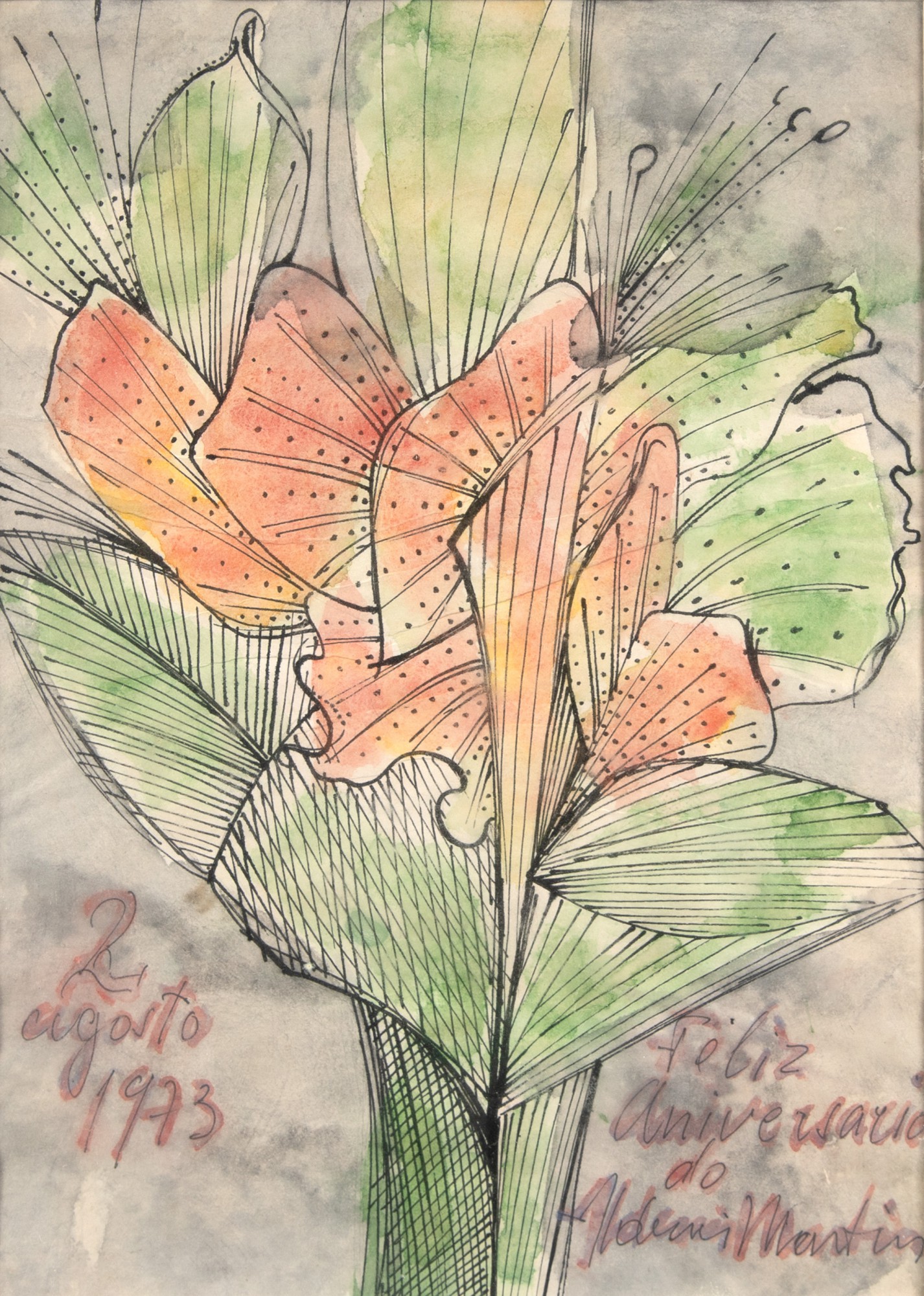 Aldemir Martins - Flores