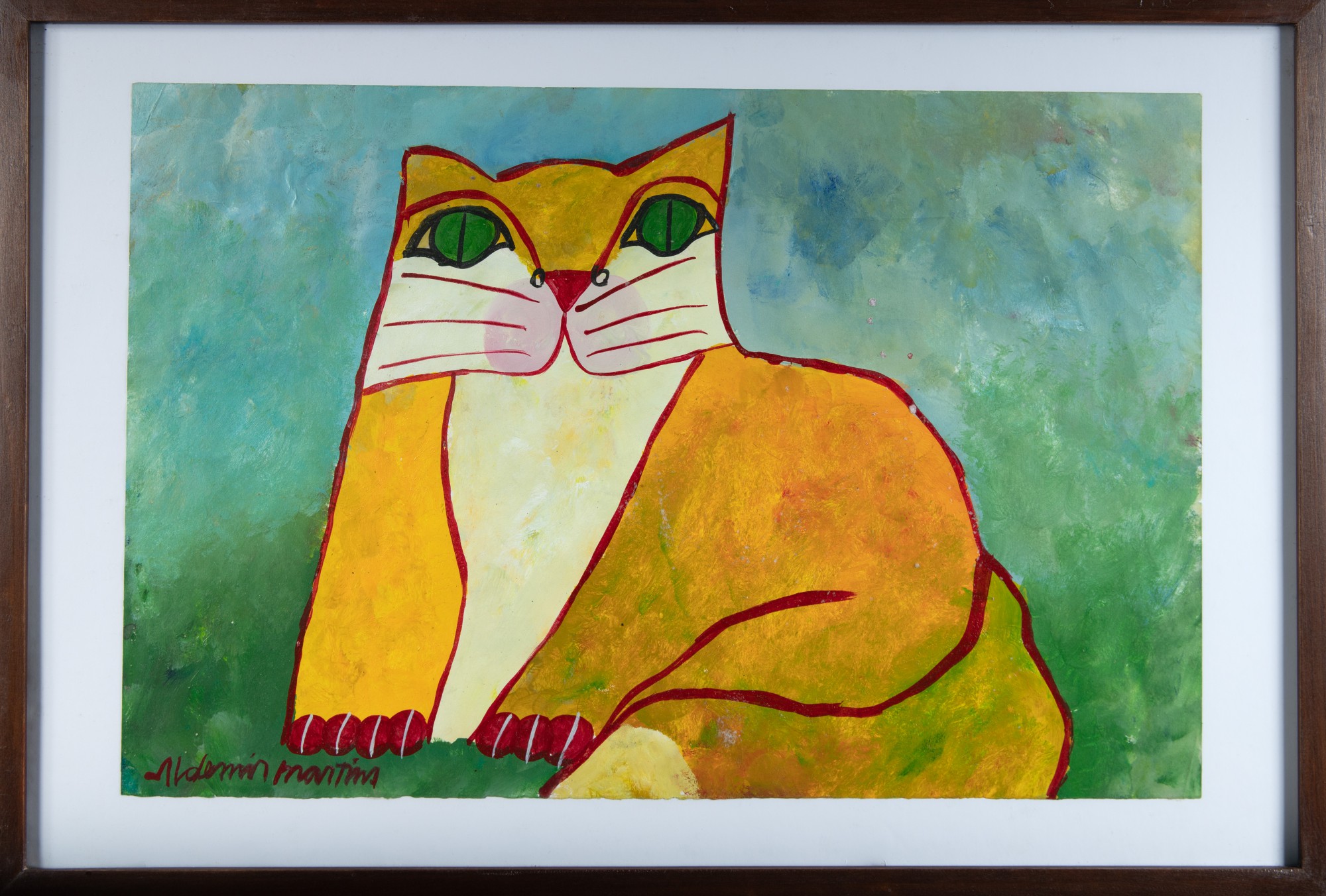 Aldemir Martins - Gato Amarelo