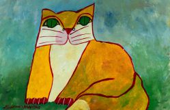 Aldemir Martins - Gato Amarelo