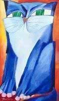 Aldemir Martins - Gato Azul