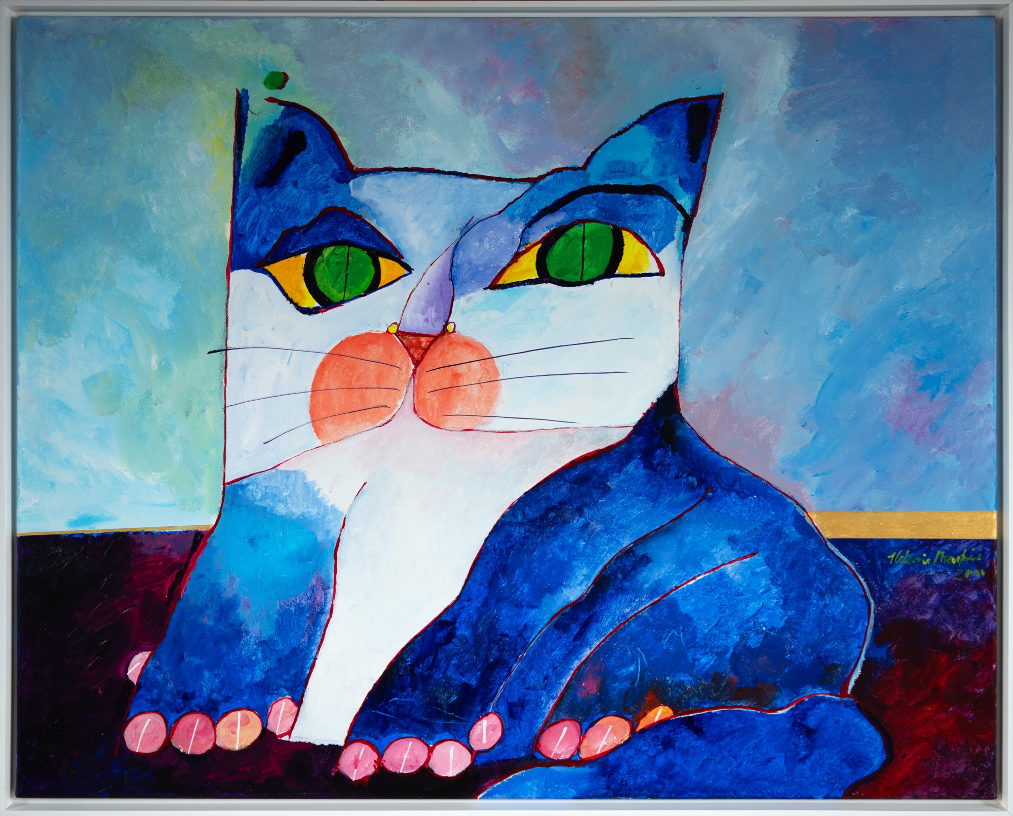 Aldemir Martins - Gato Azul