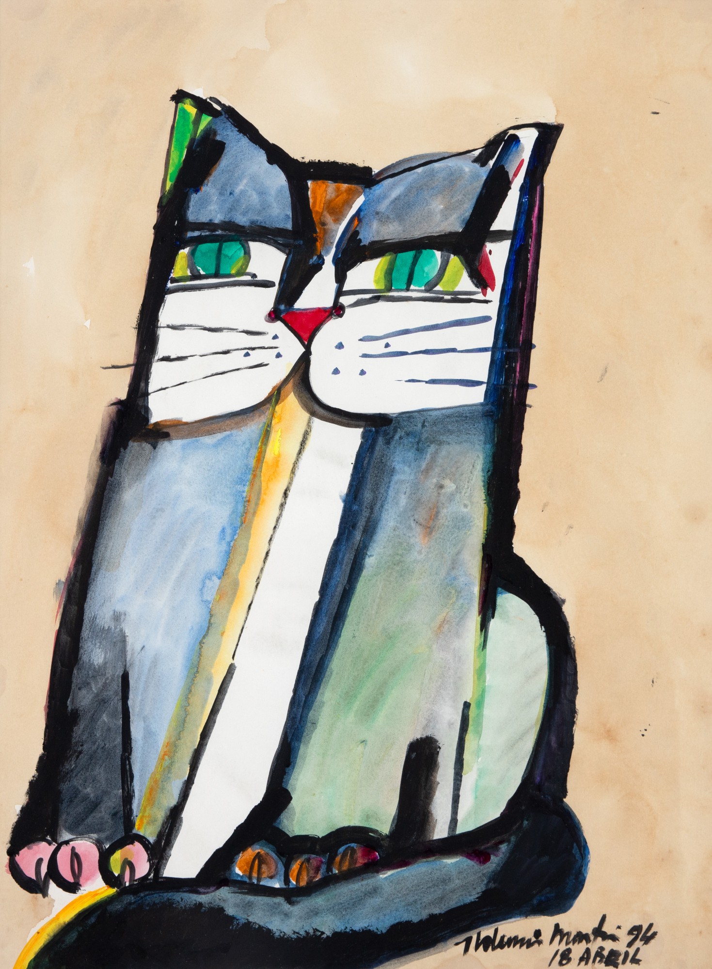 Aldemir Martins - Gato