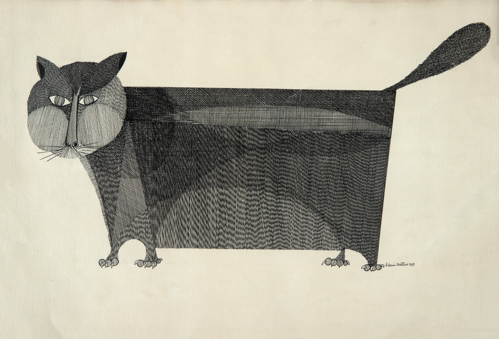 Aldemir Martins - Gato