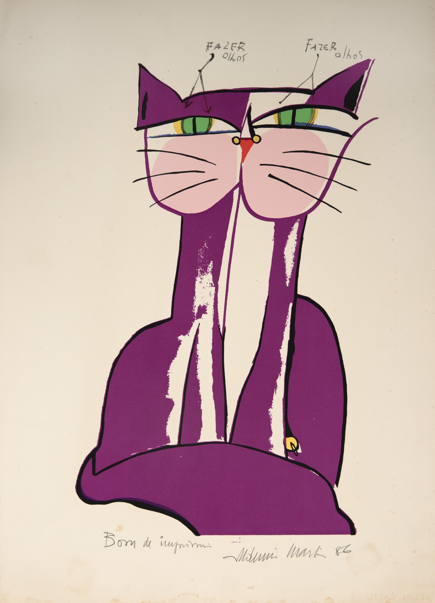 Aldemir Martins - Gato