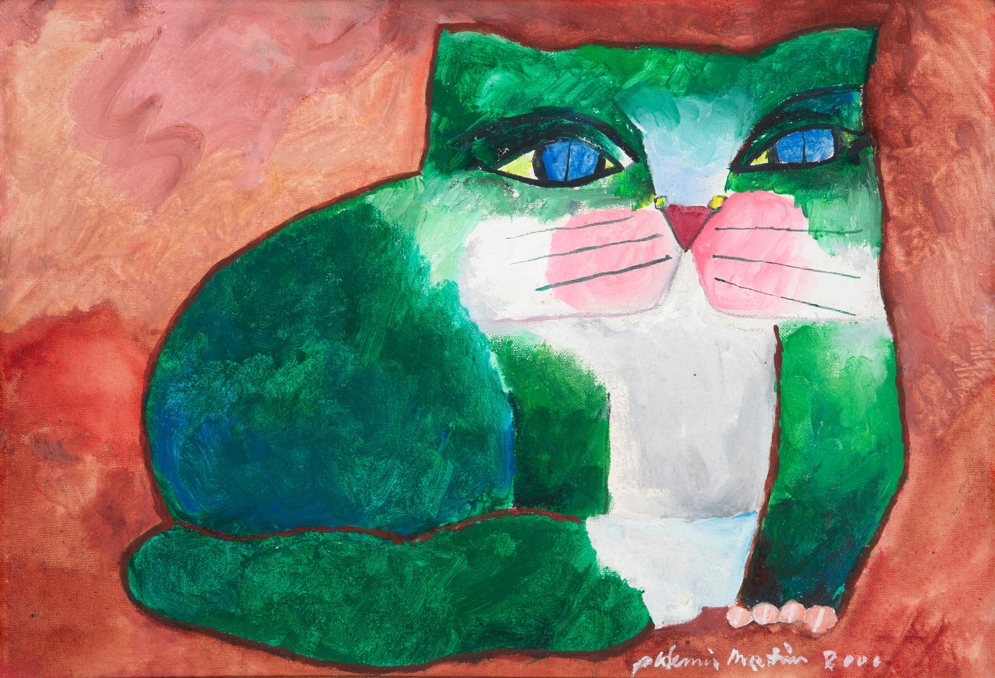 Aldemir Martins - Gato Verde