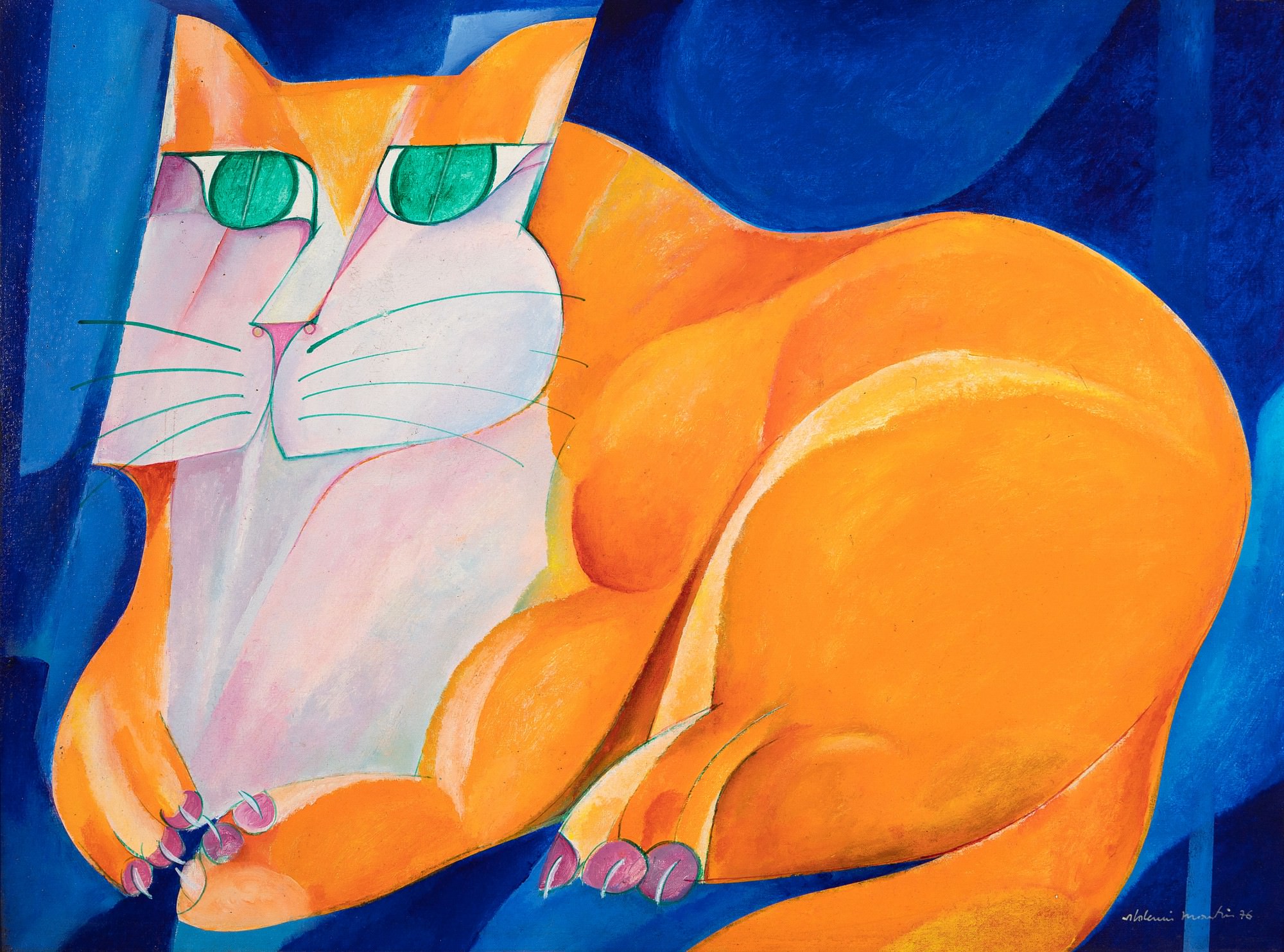 Aldemir Martins - Gatuno Amarelo