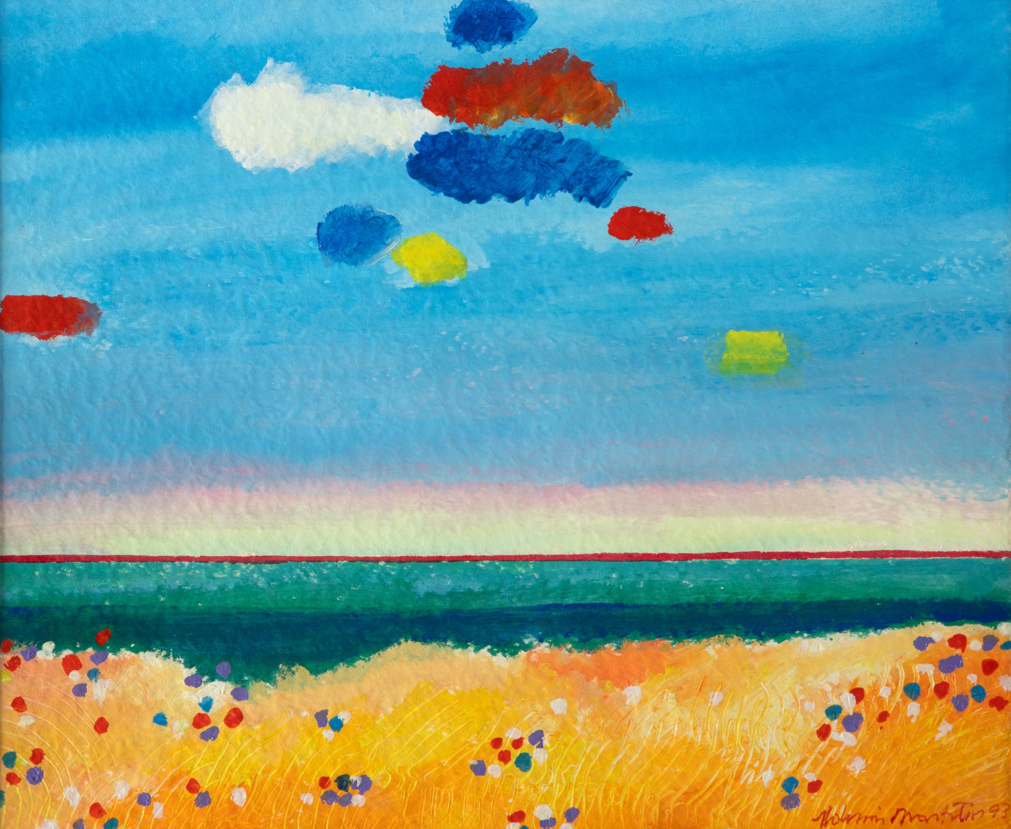 Aldemir Martins - Paisagem