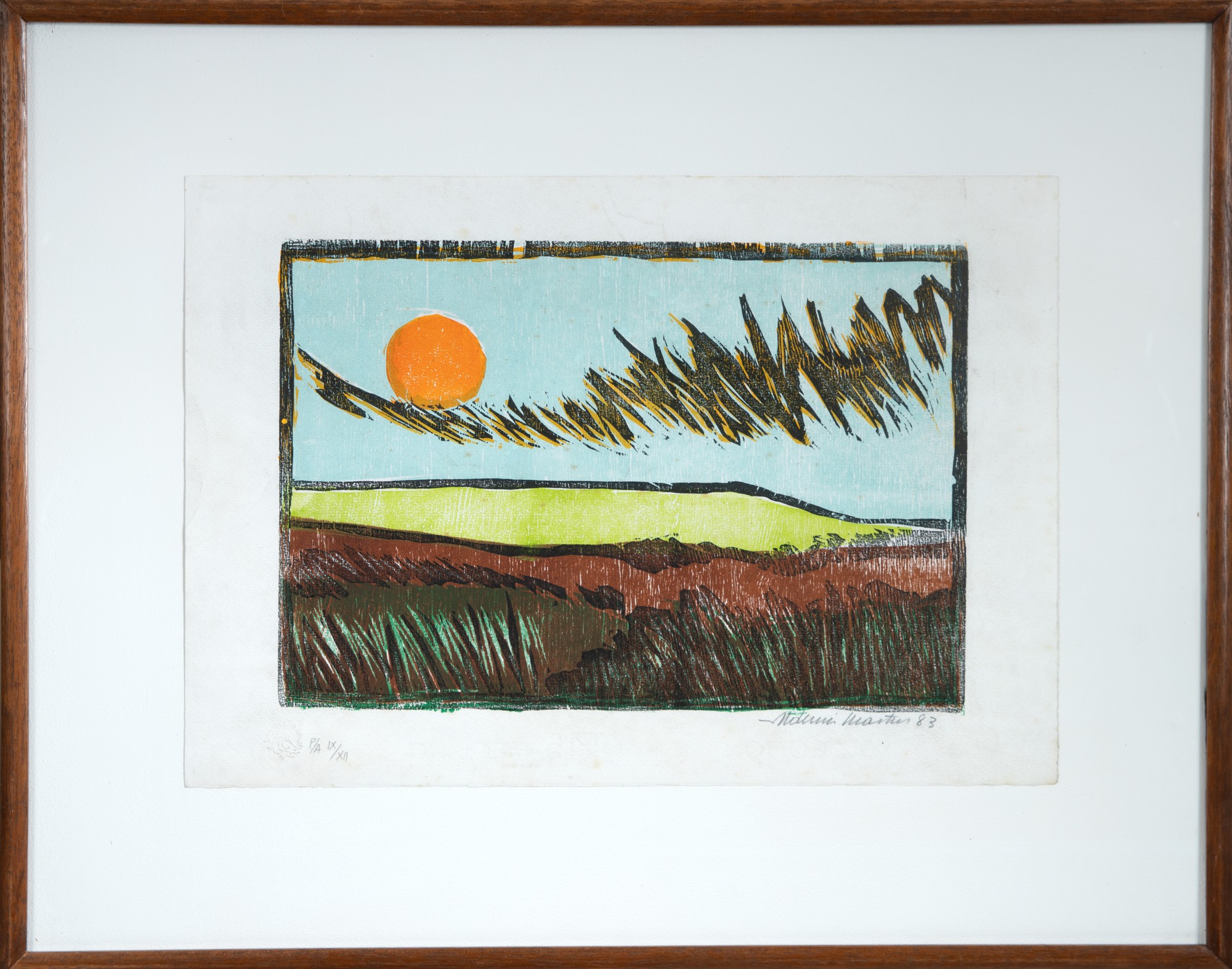 Aldemir Martins - Paisagem