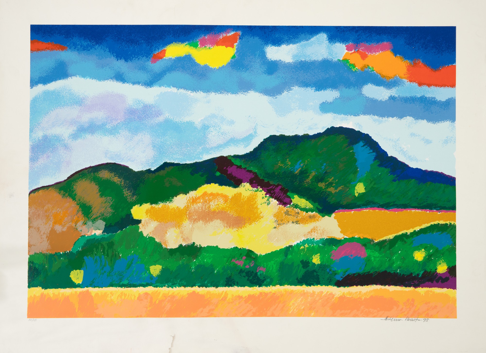 Aldemir Martins - Paisagem