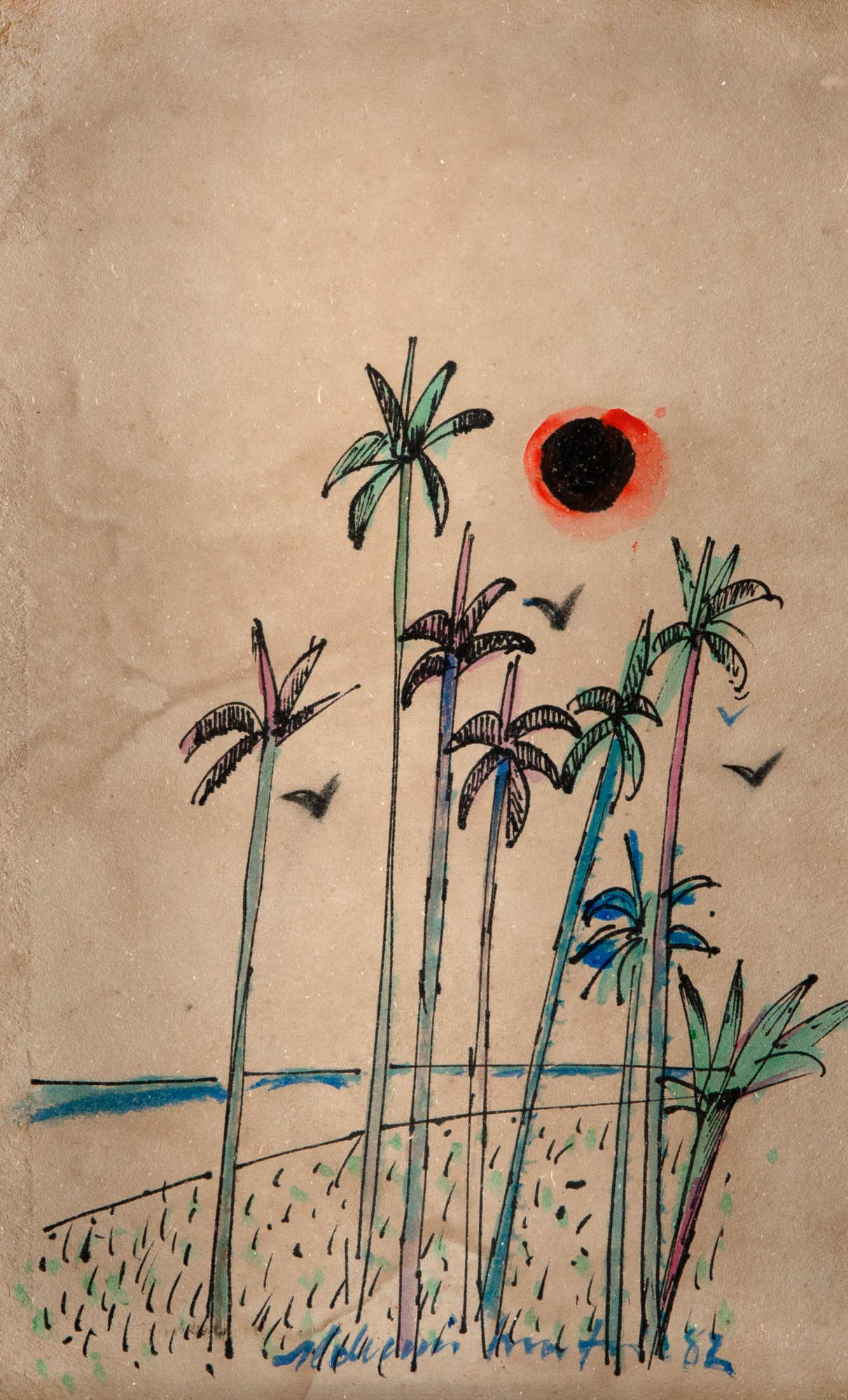 Aldemir Martins - Palmeira