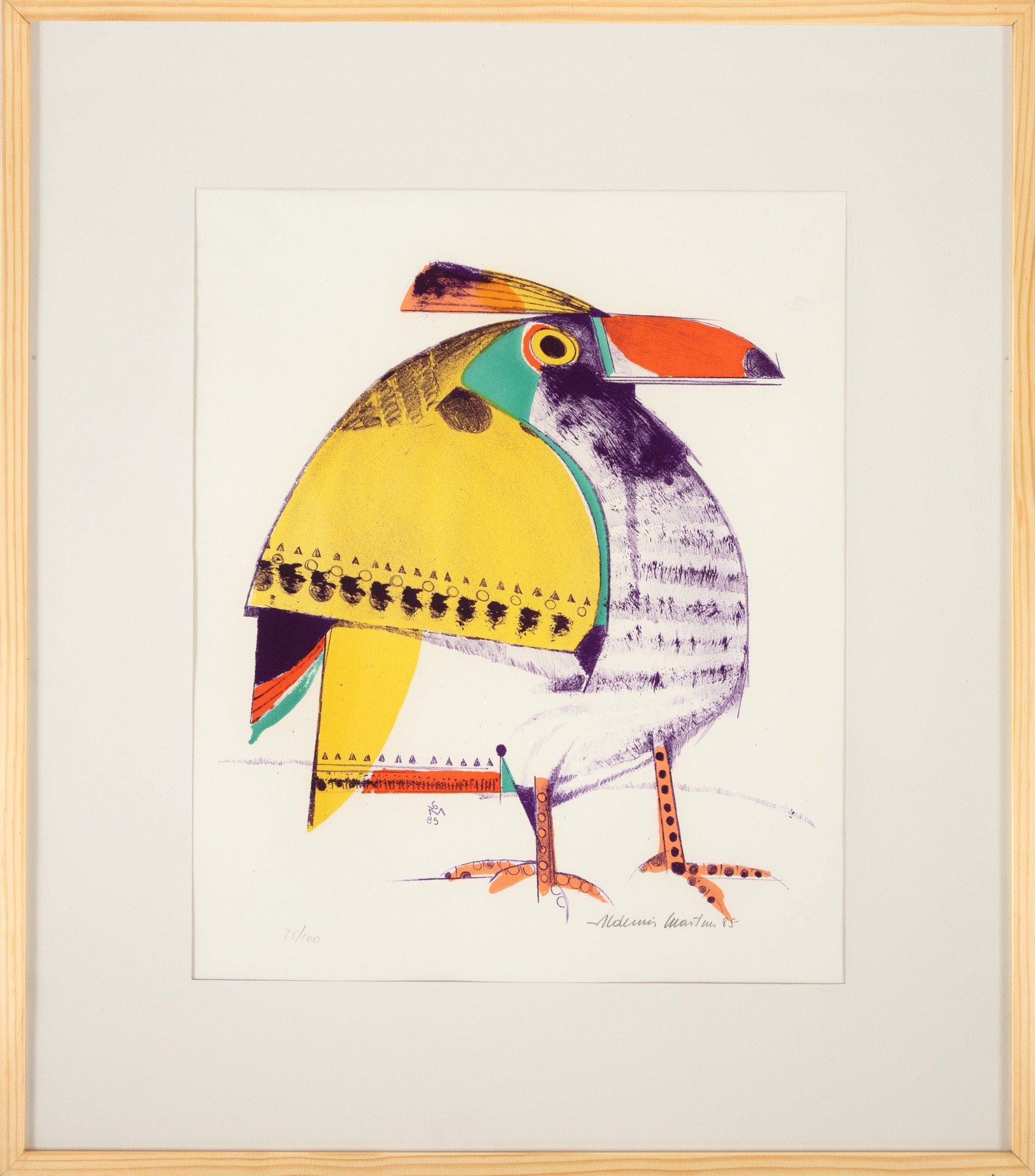 Aldemir Martins - Pássaro