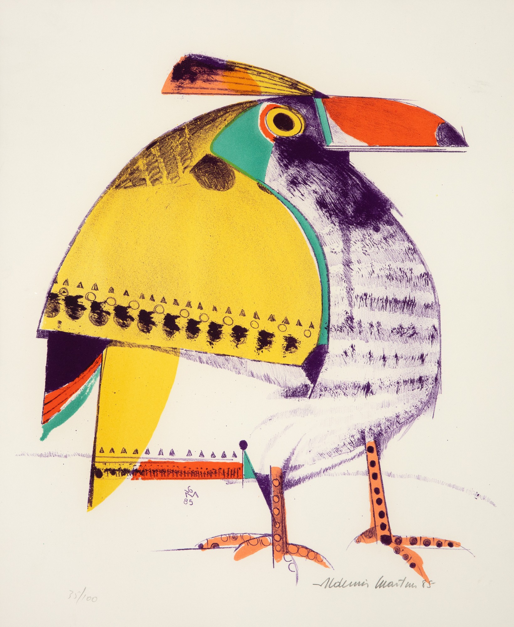 Aldemir Martins - Pássaro