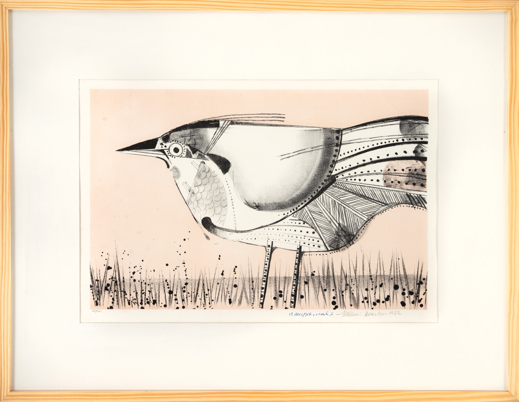 Aldemir Martins - Pássaro