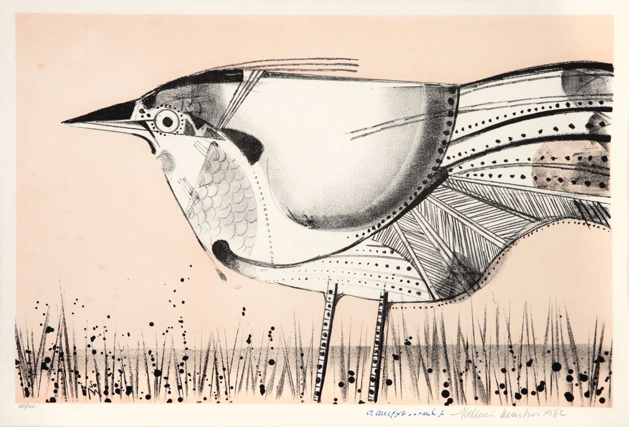 Aldemir Martins - Pássaro