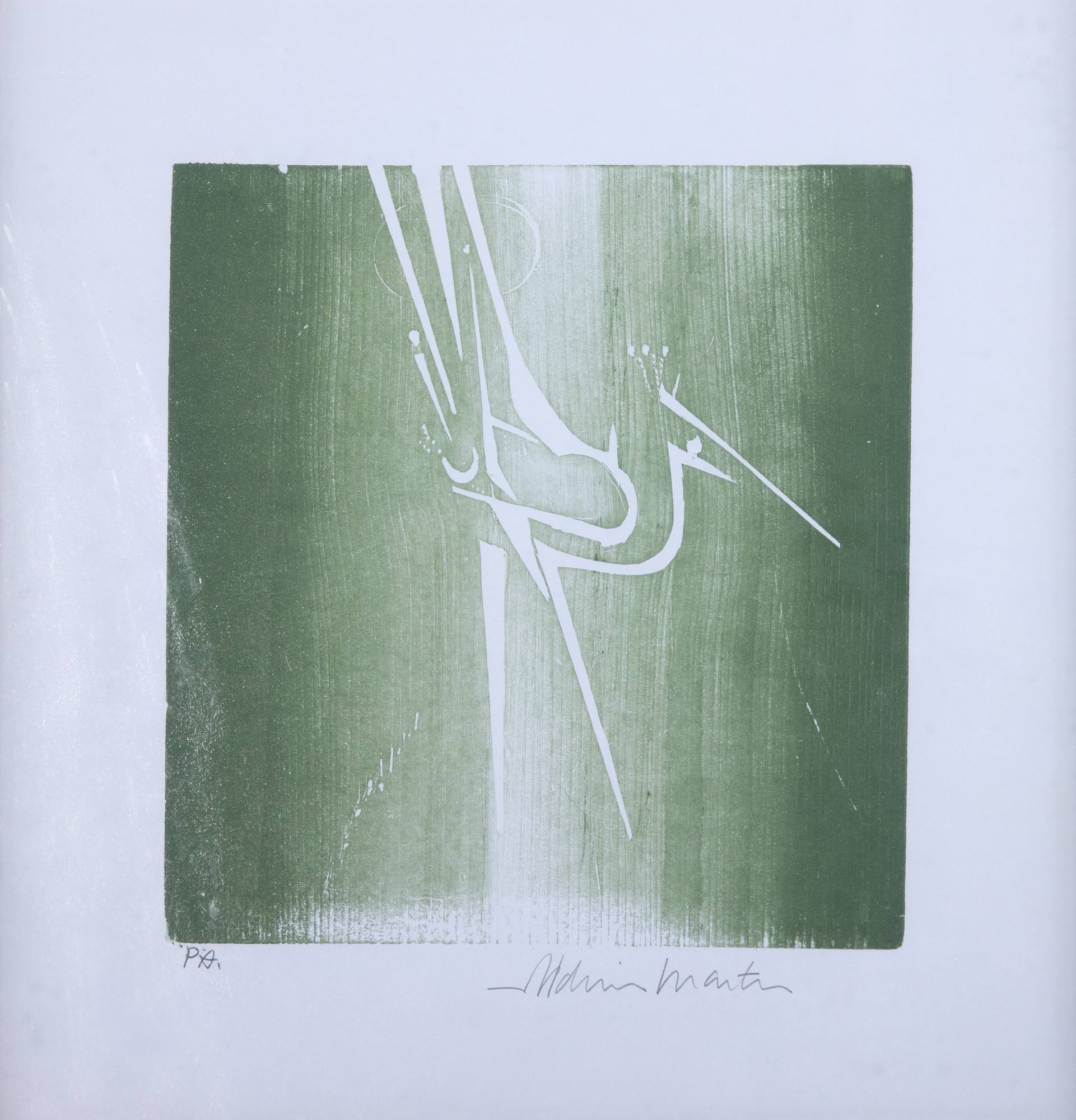 Aldemir Martins - Pássaro Verde