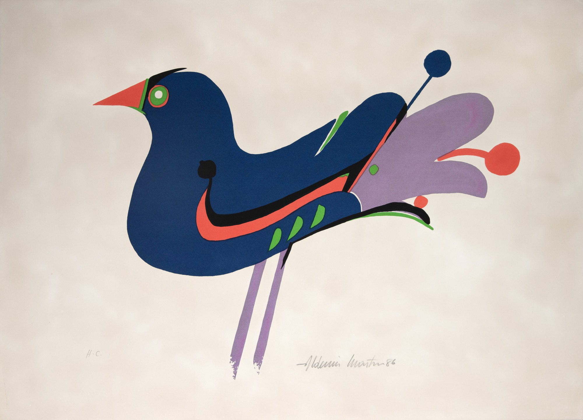 Aldemir Martins - Pavão