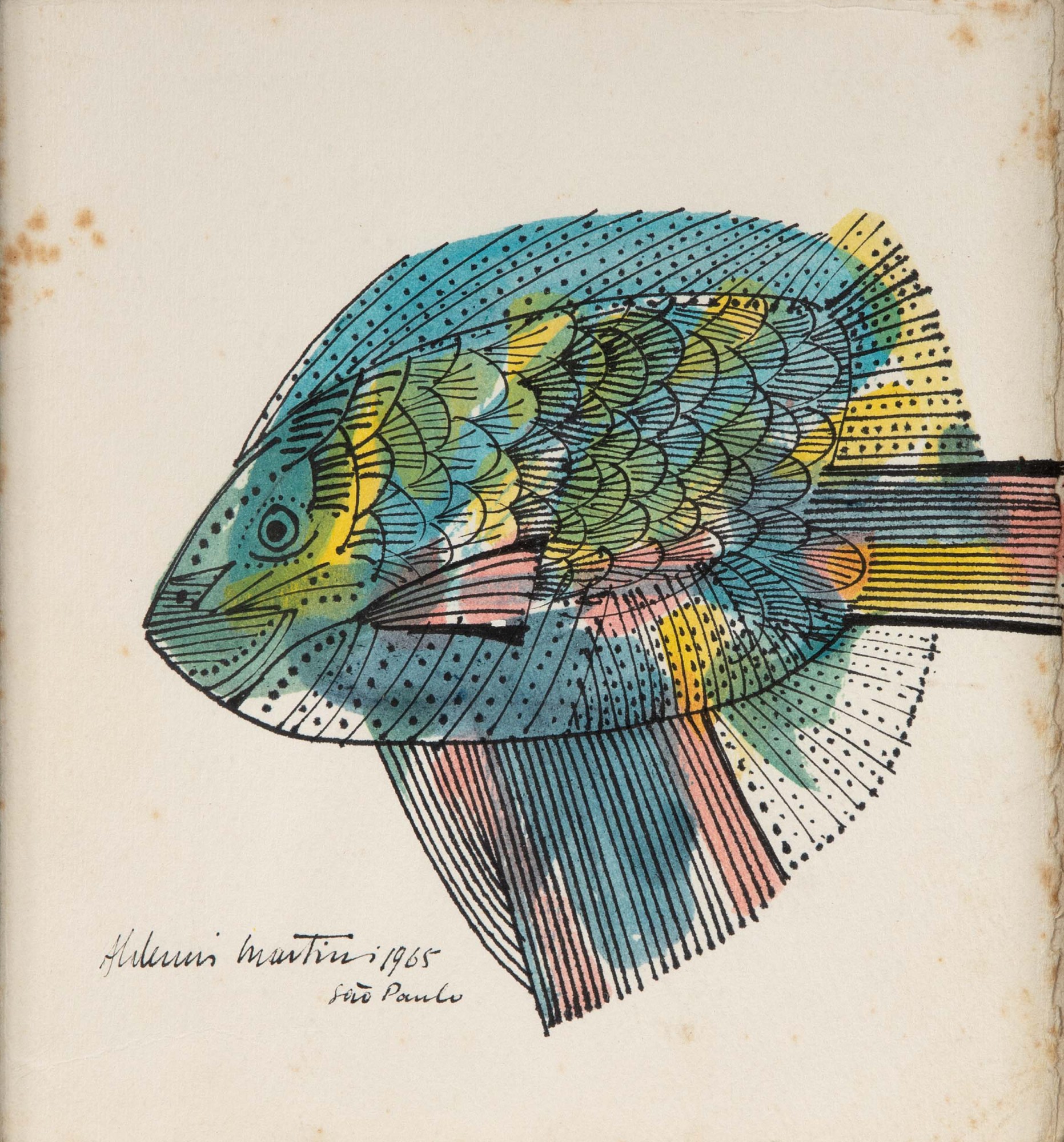 Aldemir Martins - Peixe