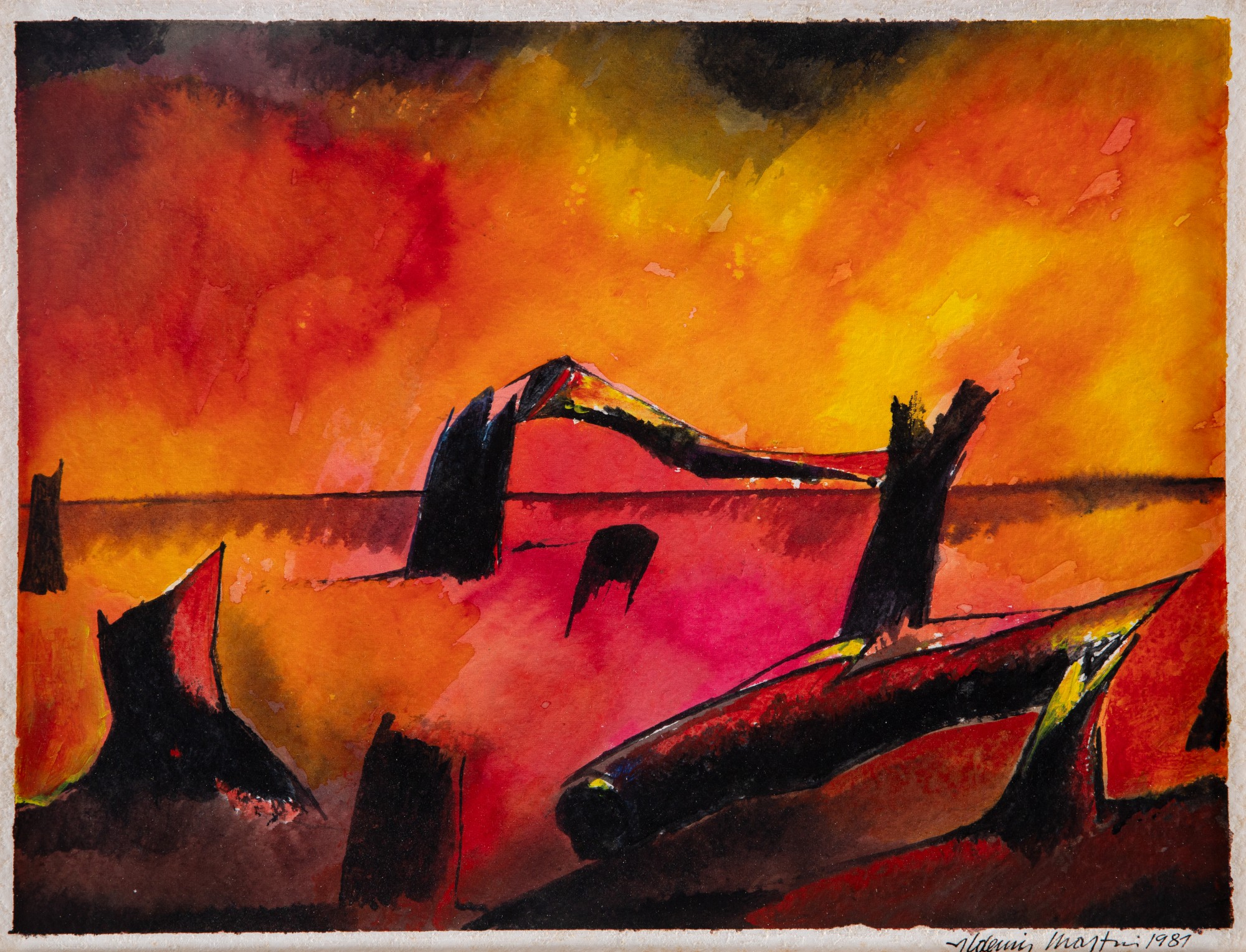 Aldemir Martins - Queimada