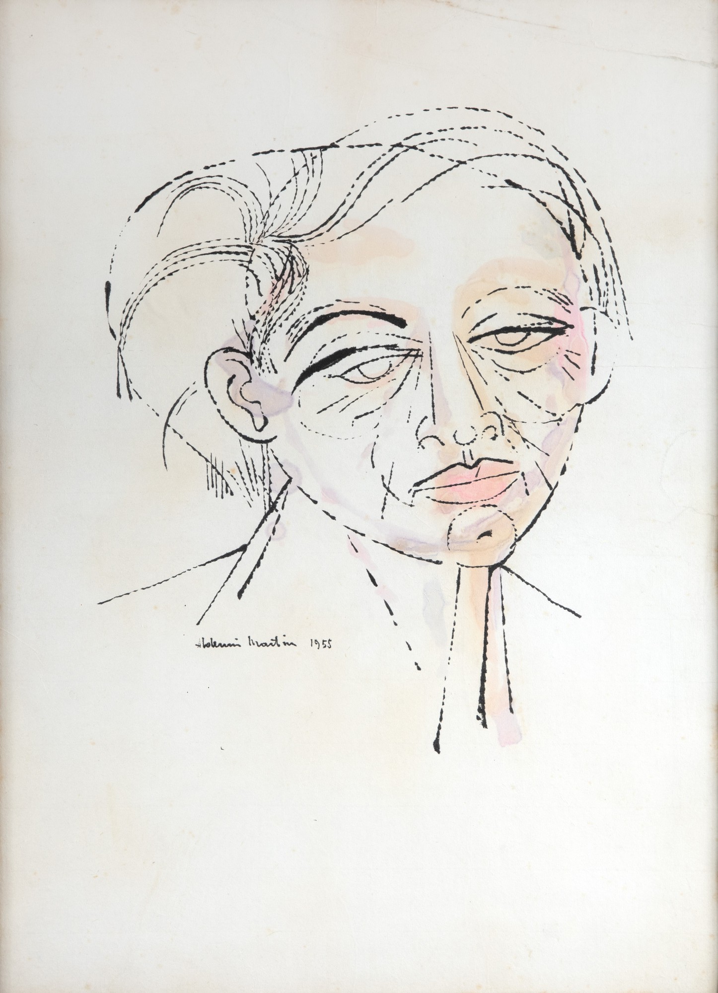 Aldemir Martins - Retrato