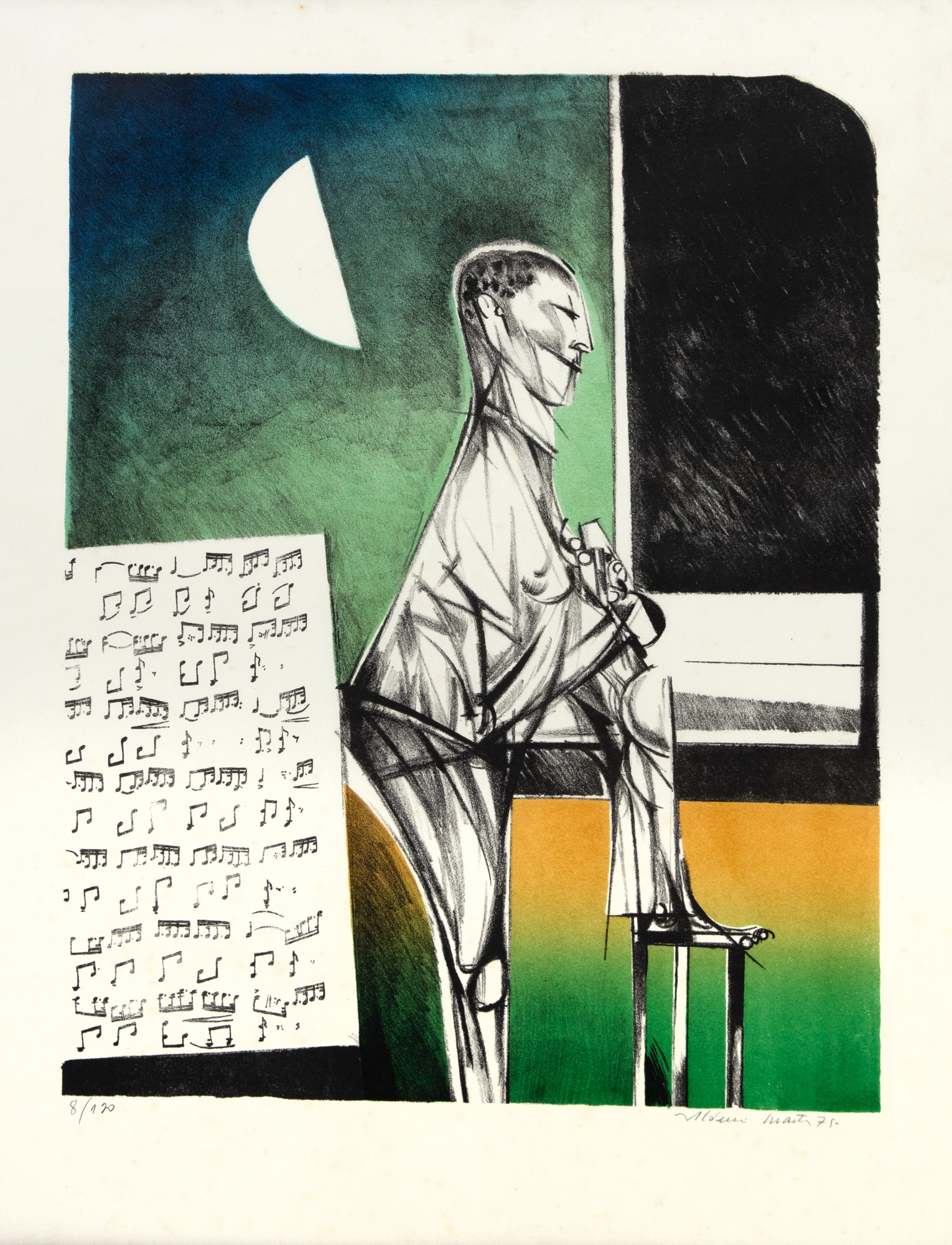 Aldemir Martins - Sem Título