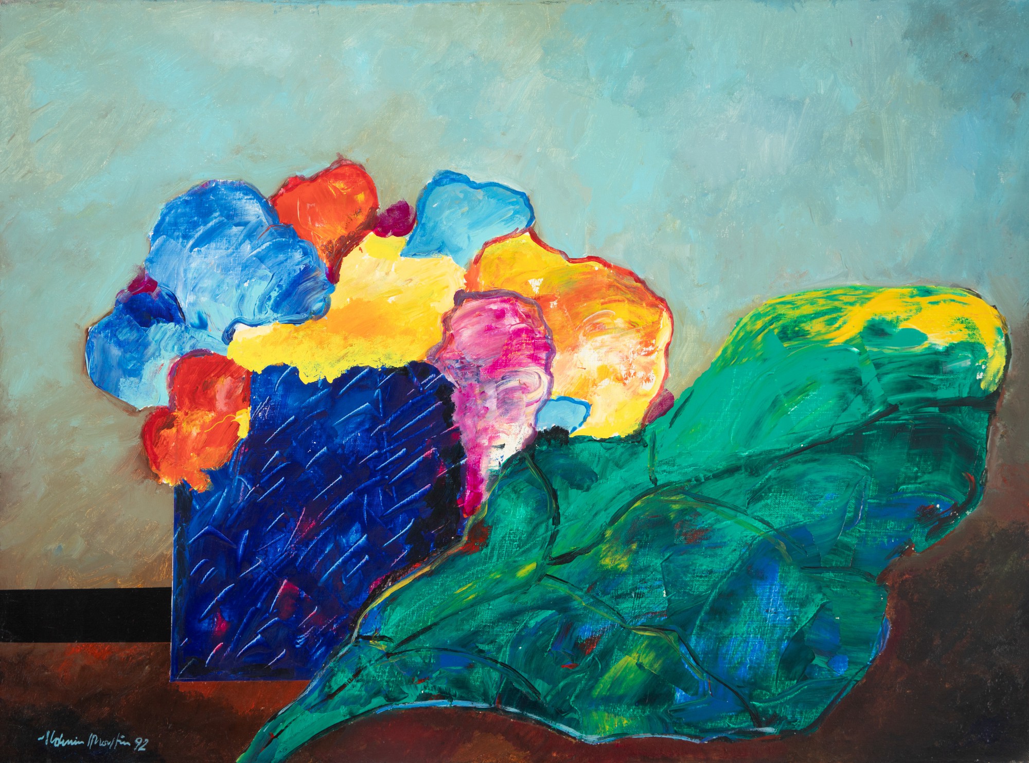 Aldemir Martins - Vaso Com Folha