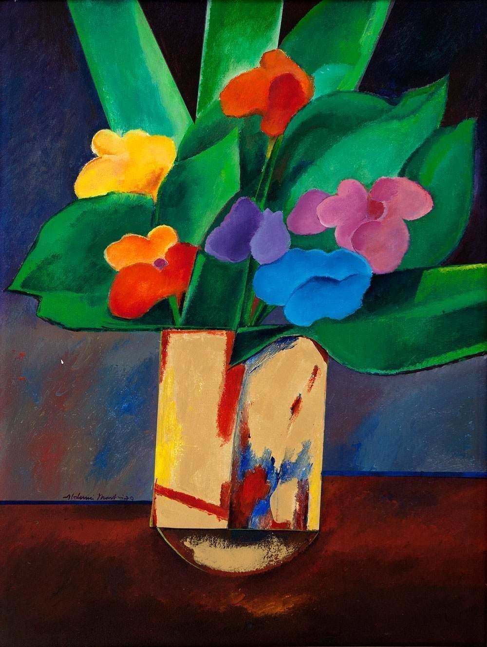 Aldemir Martins - Vaso de Flores