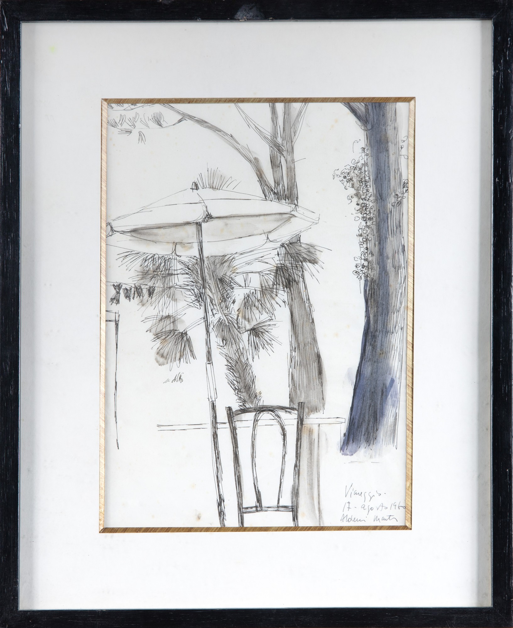 Aldemir Martins - Viareggio - Itália