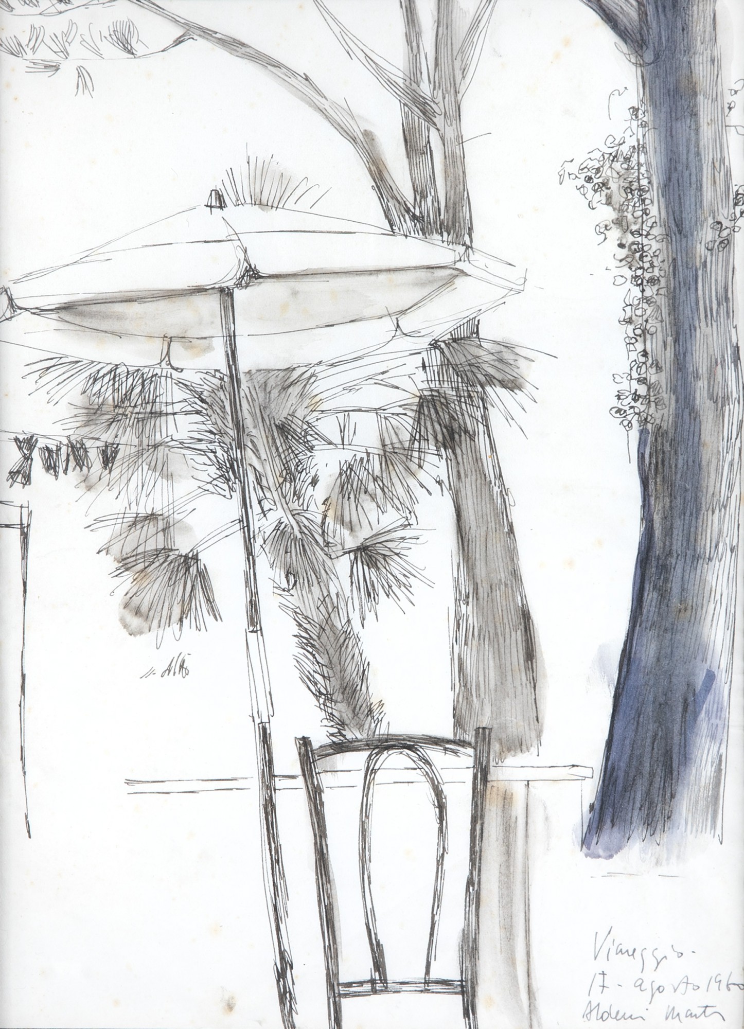 Aldemir Martins - Viareggio - Itália