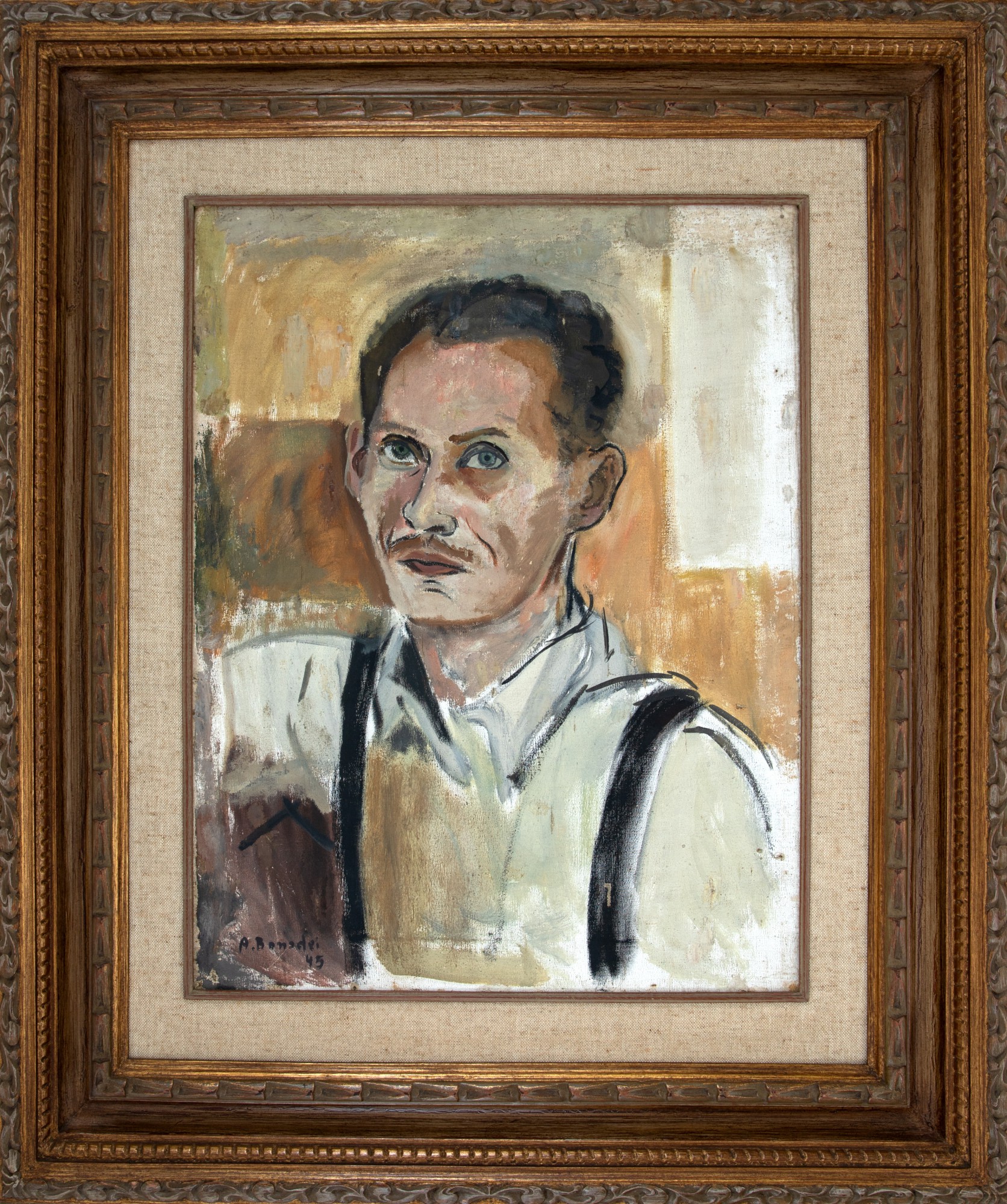 Aldo Bonadei - Autorretrato